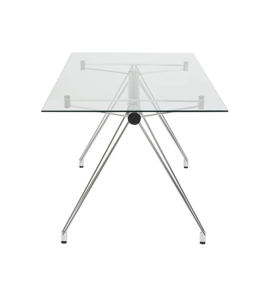 KARE Biurko Officia 160 cm szklane