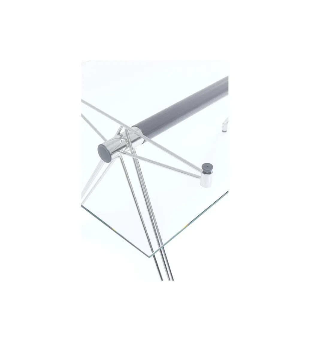 KARE Biurko Officia 160 cm szklane