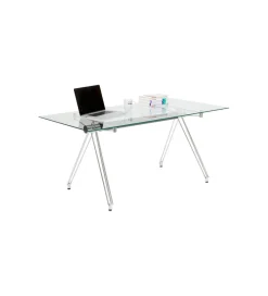 KARE Biurko Officia 160 cm szklane