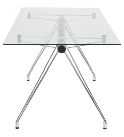 KARE Biurko OFFICIA 160 x 80 cm szklane