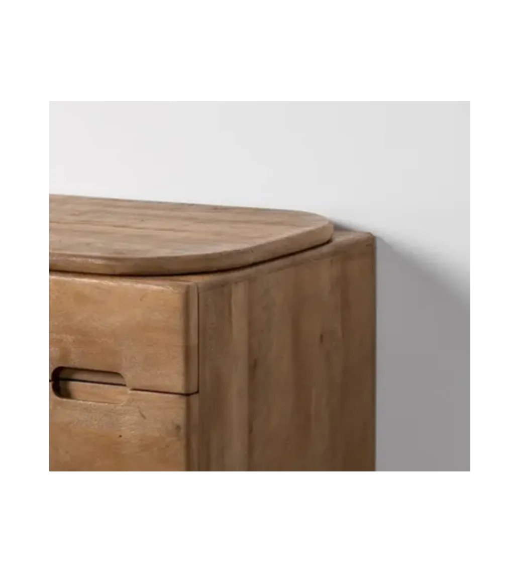 Zona-Design Biurko OHIO 110 cm drewno mango naturalne