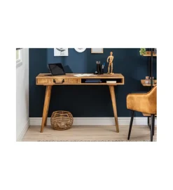 Invicta Interior Biurko Retro 120 cm drewno Mango