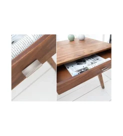 Invicta Interior Biurko Retro 120 cm drewno Sheesham