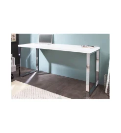 Invicta Interior Biurko White Desk 160 cm białe