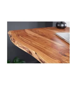 Invicta Interior - przedsprzedaż Biurko z regulowaną wysokością ARKTYKA Mammut 160 cm drewno akacja