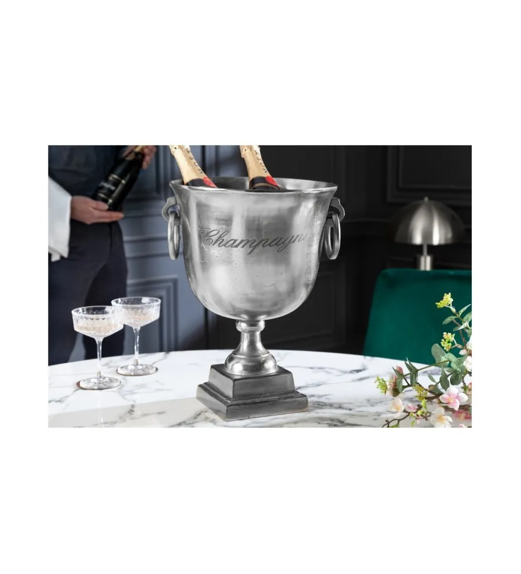 Invicta Interior Chłodziarka do szampana Royal 40cm srebrna