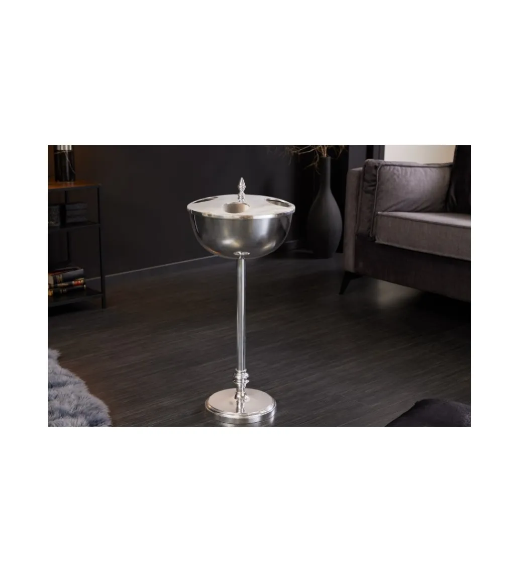 Invicta Interior Chłodziarka na wino Royal 34 cm srebrna