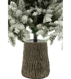 J-Line Choinka sztuczna 3000 Led sztuczny śnieg XAMS 210 cm biała