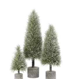J-Line Choinka XMAS LED 75 cm zielona ośnieżona