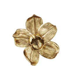 KDesign Dekoracja ścienna Orchid złota