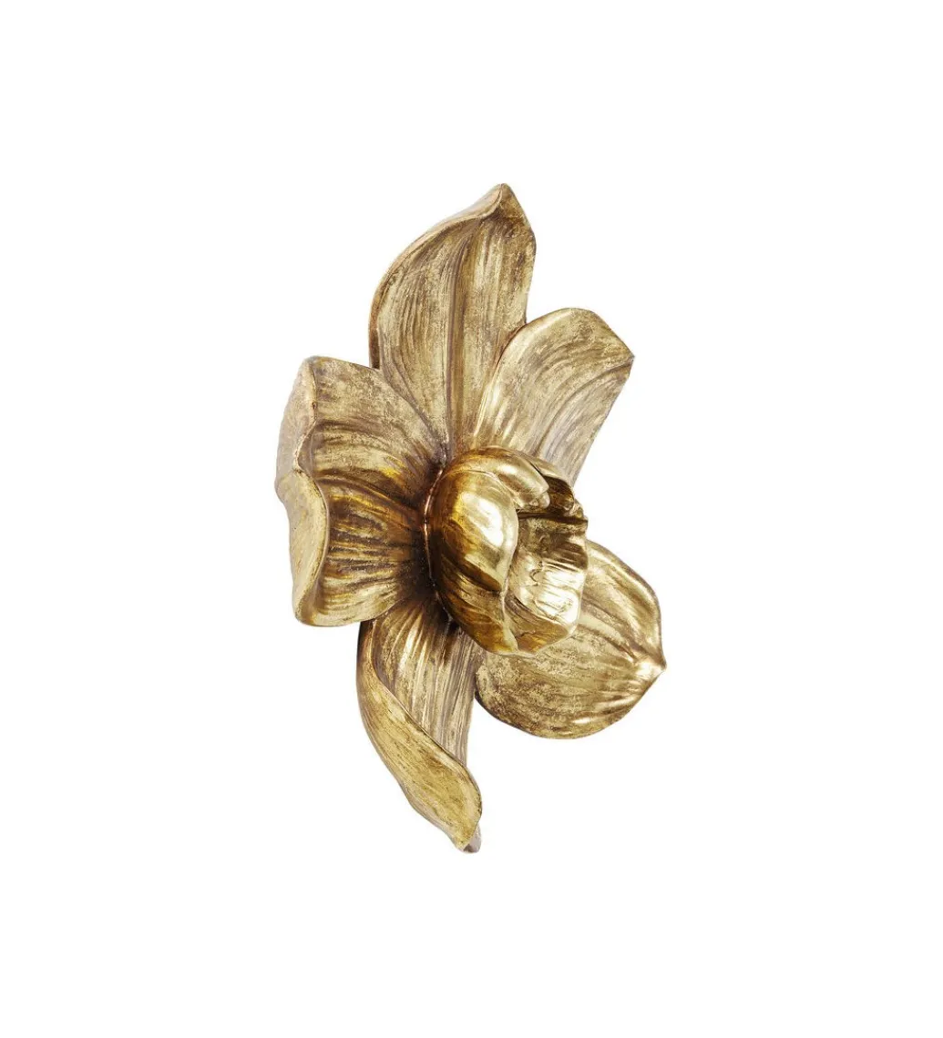 KDesign Dekoracja ścienna Orchid złota