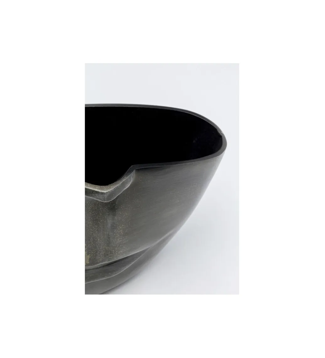 KDesign Doniczka Half face 31 cm antracytowy