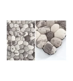 Invicta Interior Dywan Organic 200 cm x 120 cm szary filcowy