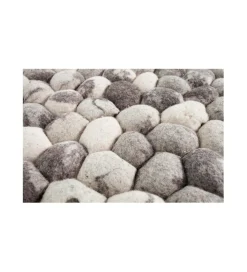Invicta Interior Dywan Organic 200 cm x 120 cm szary filcowy