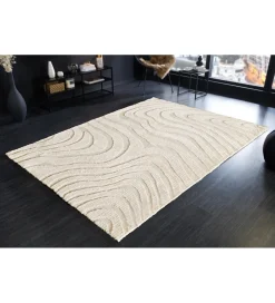 Invicta Interior Dywan WAVE 170 x 240 cm kremowy beżowy