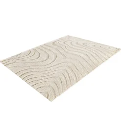 Invicta Interior Dywan WAVE 170 x 240 cm kremowy beżowy