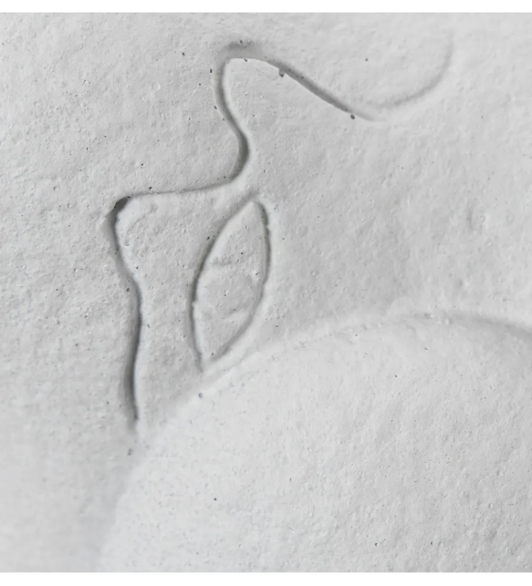 Exclusivas Figurka ABSTRACT 20 cm ceramika biała