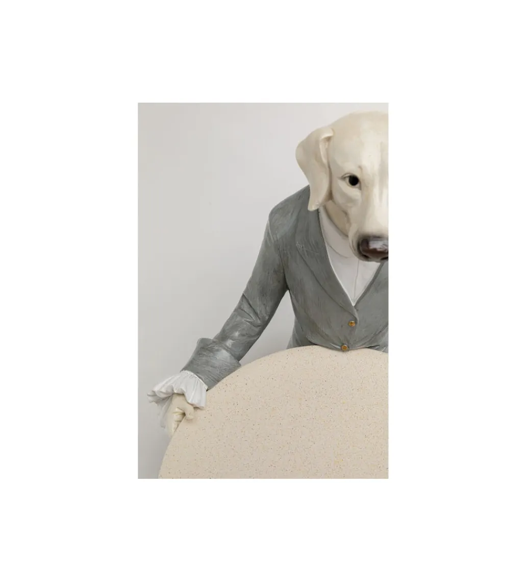 KDesign Figurka GENTLEMAN DOG TRAY 29 cm