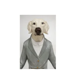 KDesign Figurka GENTLEMAN DOG TRAY 29 cm