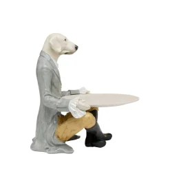 KDesign Figurka GENTLEMAN DOG TRAY 29 cm