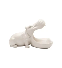 KDesign Figurka HUNGRY HIPPO 17 cm beżowa