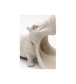 KDesign Figurka HUNGRY HIPPO 17 cm beżowa