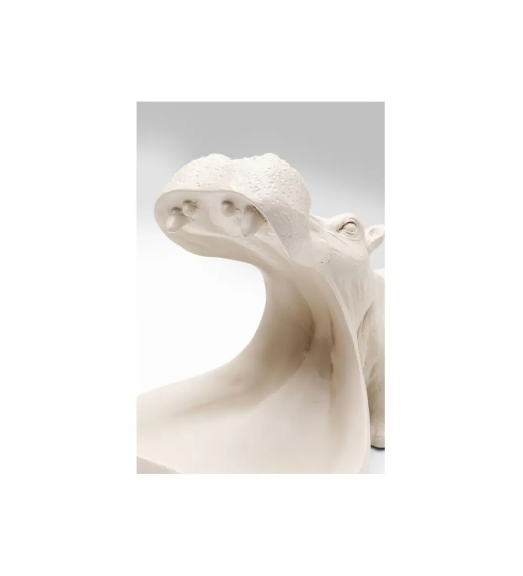 KDesign Figurka HUNGRY HIPPO 17 cm beżowa