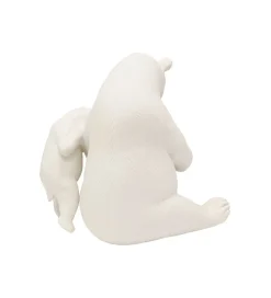 KDesign Figurka READING BEARS 18 cm beżowa