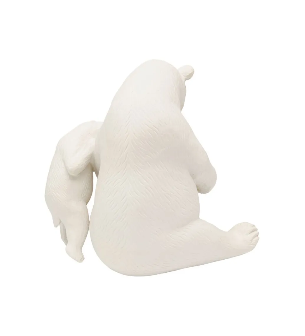KDesign Figurka READING BEARS 18 cm beżowa