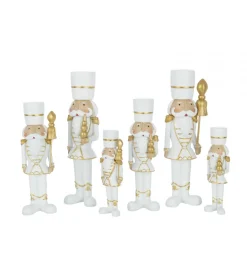 J-Line Figurka RESIN biało złota