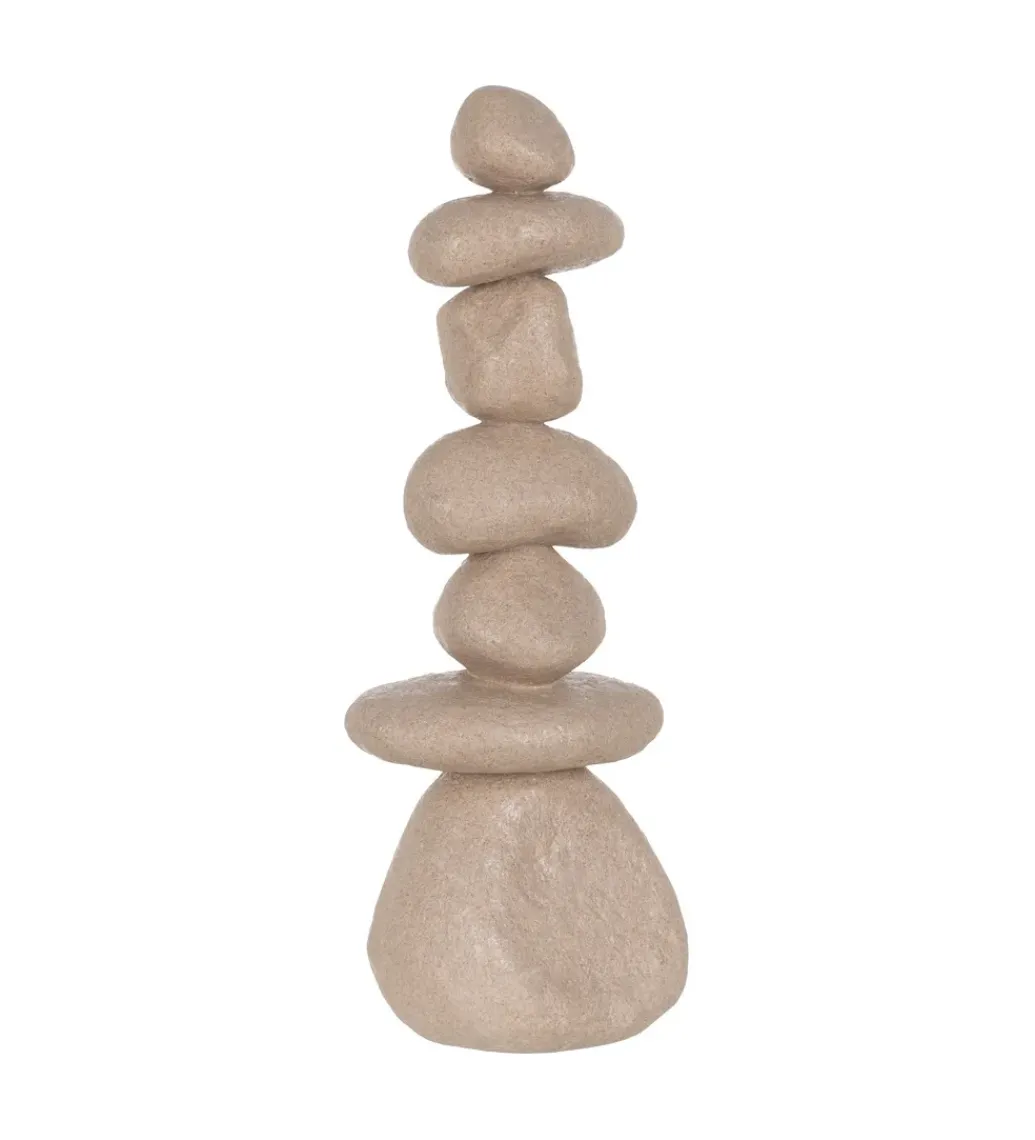 Zona-Design Figurka STONES 60 cm beżowa