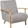 Exclusivas Fotel ARMESY 82 cm beżowy naturalny