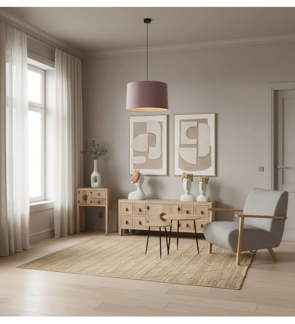 Exclusivas Fotel ARMESY 82 cm beżowy naturalny