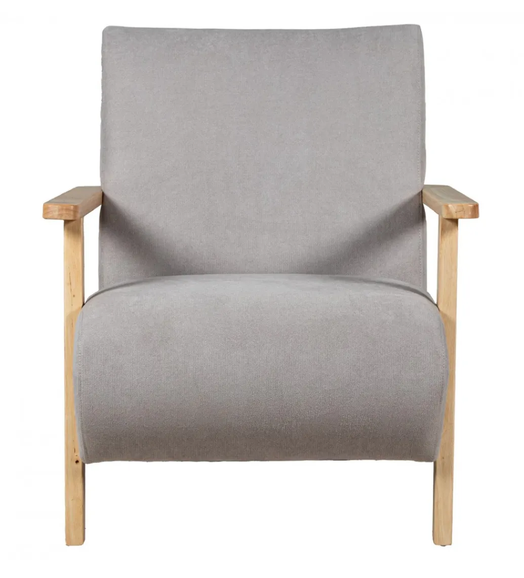 Exclusivas Fotel ARMESY 82 cm beżowy naturalny