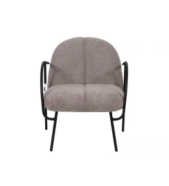 Imeri Fotel BADRU RIZO 67 cm szary