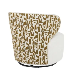 Zona-Design Fotel BITEJIDO 74 cm kremowa ochra