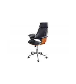 Invicta Interior Fotel biurowy SPLIT czarny