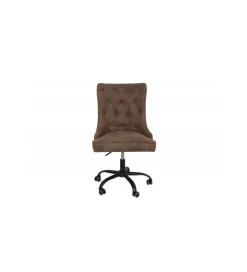 Invicta Interior Fotel biurowy Victorian brązowy