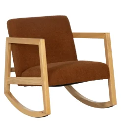 Zona-Design Fotel bujany AKKO 72 cm drewno kauczuk