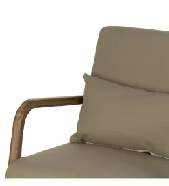 Zona-Design Fotel bujany GLIDIER 80 cm naturalny beżowy