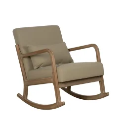 Zona-Design Fotel bujany GLIDIER 80 cm naturalny beżowy