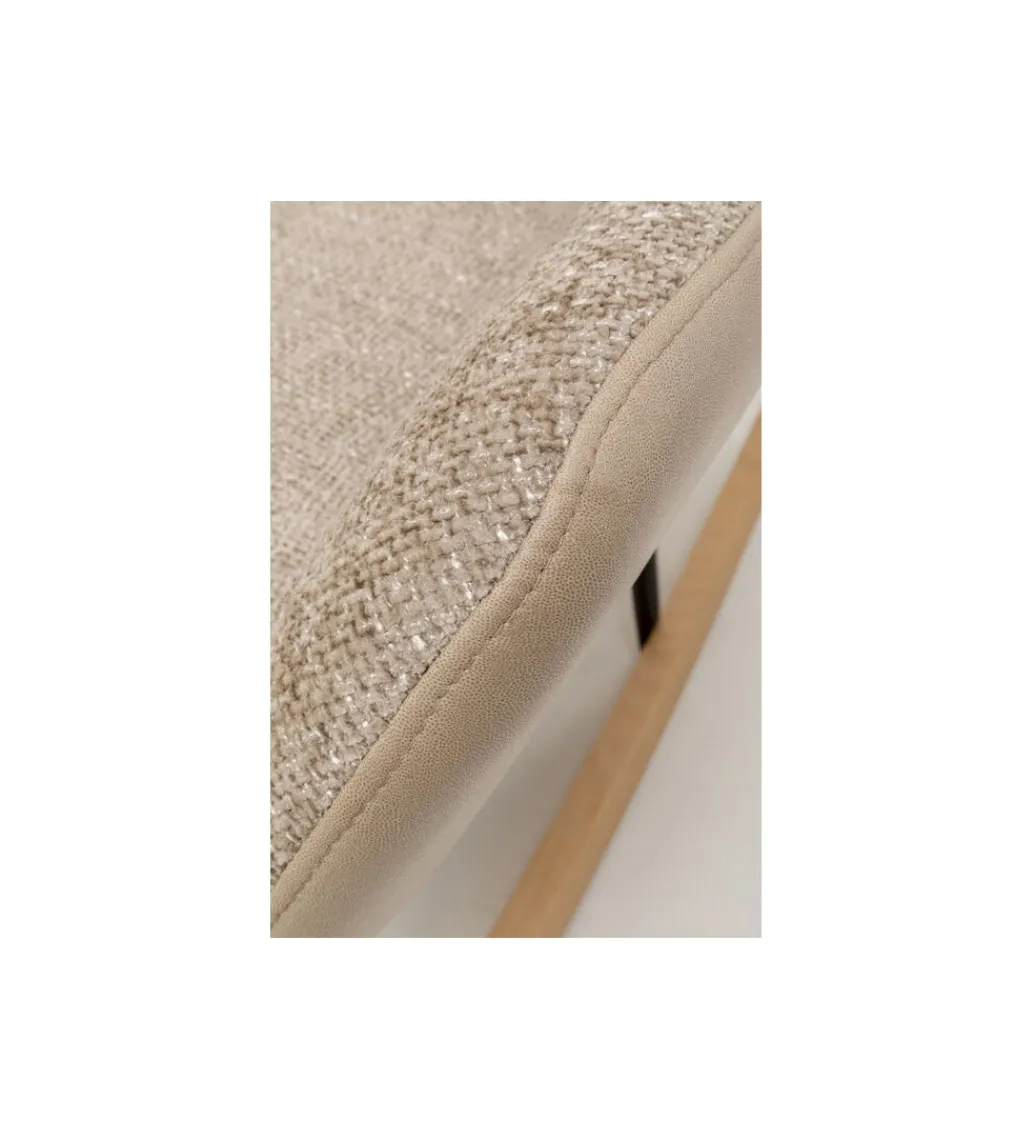 KARE Fotel bujany ROMEO 99 cm beżowy