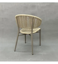 Zona-Design Fotel CAROI naturalno-szary
