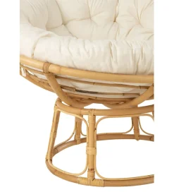 J-Line Fotel CELINE 115 cm rattanowy