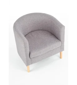 Halmar Fotel CLUBBY szary
