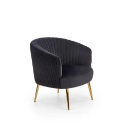 Halmar Fotel CROWN czarny