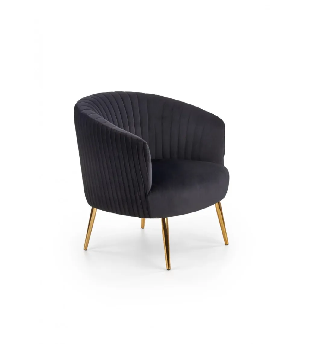Halmar Fotel CROWN czarny