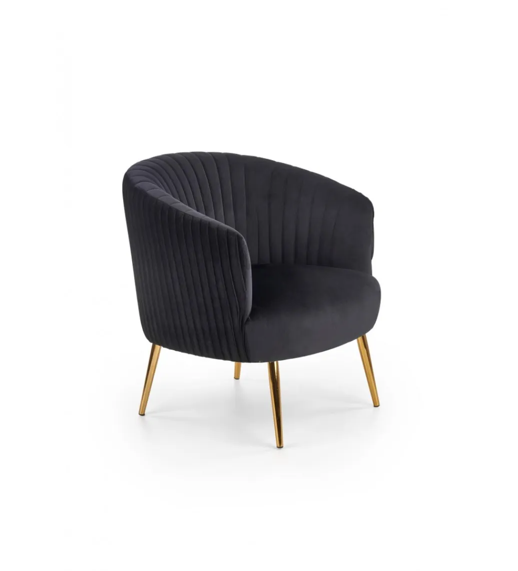 Halmar Fotel CROWN czarny