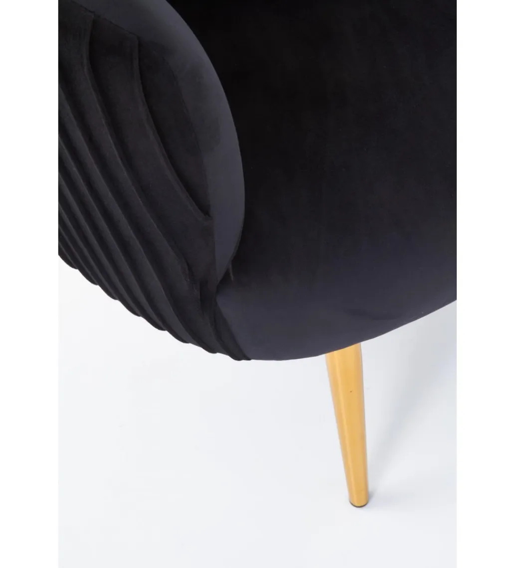 Halmar Fotel CROWN czarny