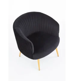 Halmar Fotel CROWN czarny